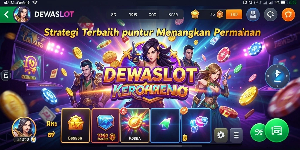 Tampilan gameplay DEWASLOT yang seru dan menantang.