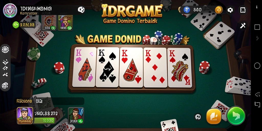Tangkapan layar gameplay menarik dari IDRGAME yang menunjukkan aksi seru domino.