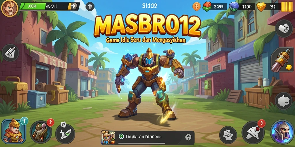 Tampilan menarik dari gameplay MASBRO12 yang mengasyikkan.