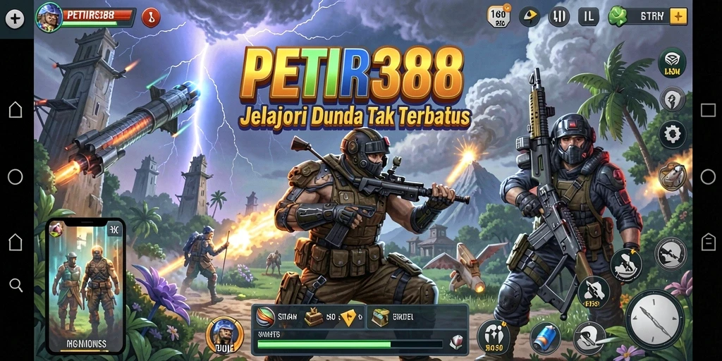 Screenshot gameplay menunjukkan petualangan seru dalam dunia terbuka.