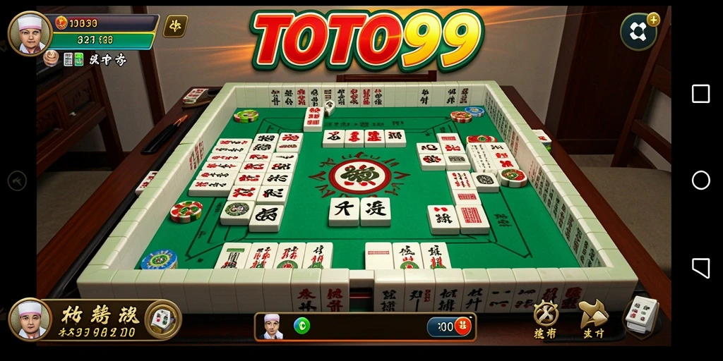 Tampilan gameplay seru dalam TOTO99, permainan Mahjong yang menantang.