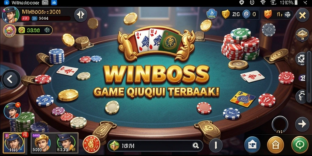 Tangkapan layar dari gameplay QiuQiu yang seru.